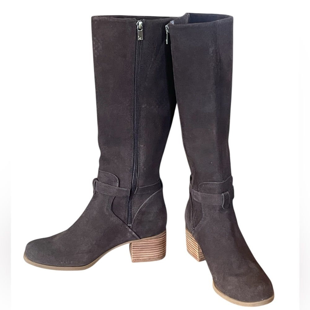 Koolaburro by UGG Madeley knee high suede boots with Ortholite insole. Size9 GUC - Picture 5 of 13